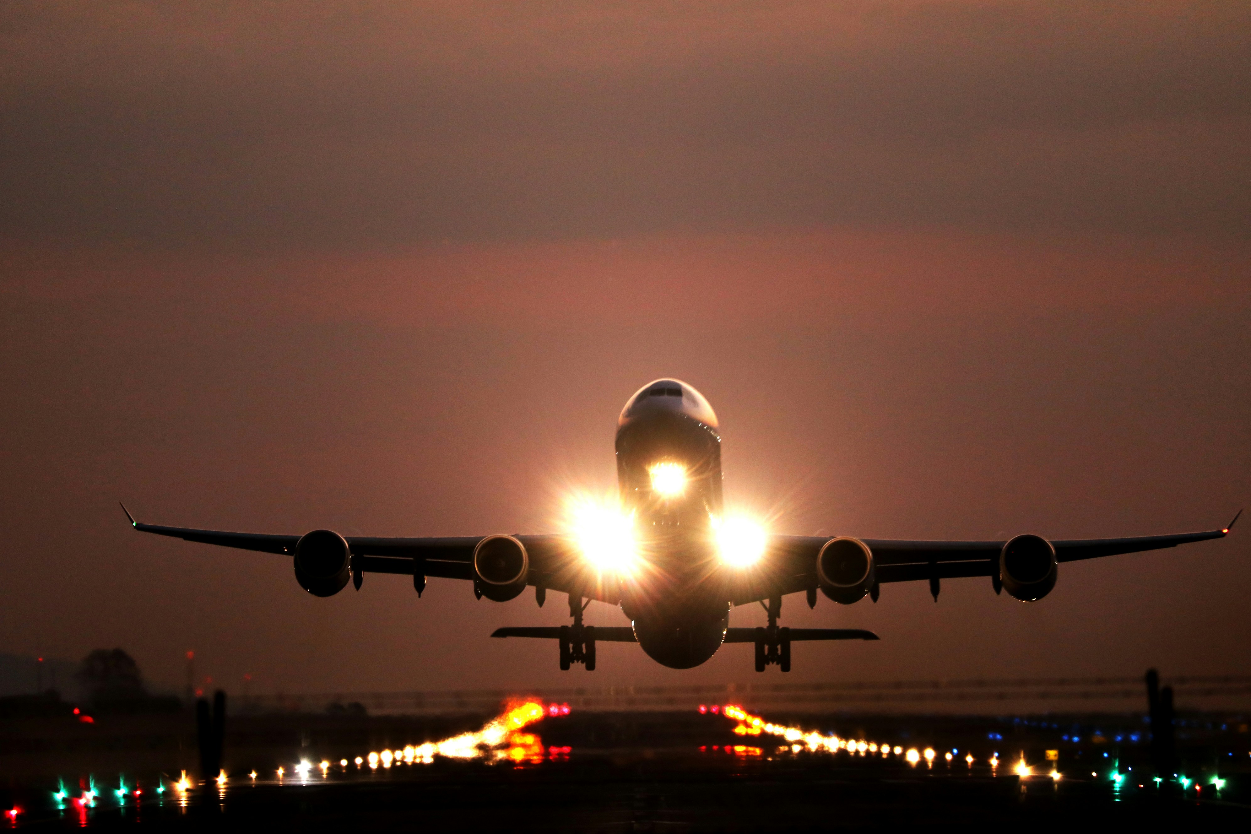 Aircraft in flight